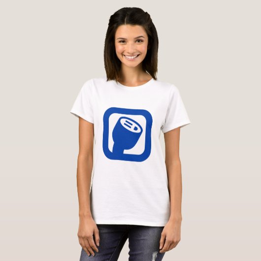 PlugShare Logo Women's T-shirt (Voorkant volledig)
