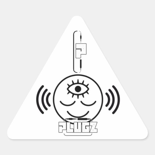 Plugz Sticker (Voorkant)