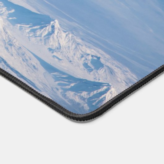 Pluim afkomstig van de vulkaan Kliuchevskoi. Bureaumat (Hoek)