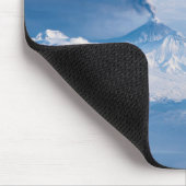 Pluim afkomstig van de vulkaan Kliuchevskoi. Muismat (Hoek)