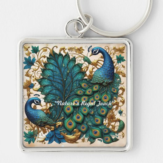 "Pluim van Majesteit" Sleutelhanger (Voorkant)