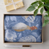 Pluimvee en botanisch patroon tissuepapier (Geschenk)