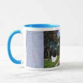 Pluimvee in beweging mok (Links)