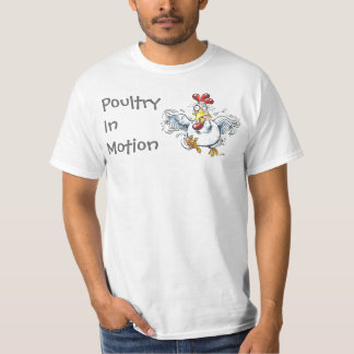 Pluimvee in beweging t-shirt