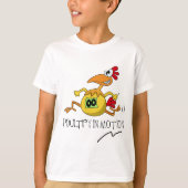 Pluimvee in beweging T-shirt (Voorkant)