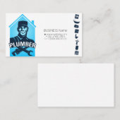 Pluimvee in visitekaartje voor uniforme reparatie (Voorkant / Achterkant)