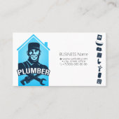 Pluimvee in visitekaartje voor uniforme reparatie (Voorkant)