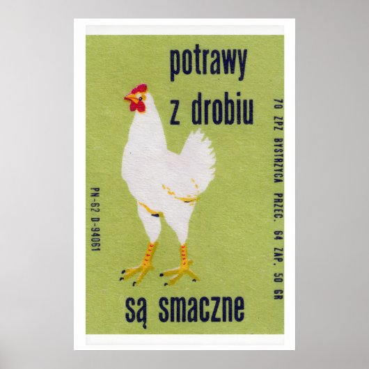 Pluimvee is heerlijk! - Luciferdoosje Print - Esth (Voorkant)