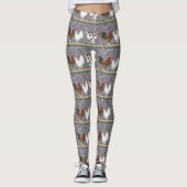 Pluimveestapel Leggings (Voorkant)