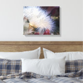 Pluimvormige Anemoon - Ingepakt Canvas Afdruk (Insitu (Slaapkamer))