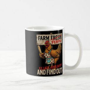 Pluis Er Rond En Kom Erachter - Boerderij Verse Wi Koffiemok