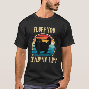 Pluis Je Jou Pluizige Pluis Grappige Kat Kattenlie T-shirt