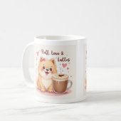Pluis, Liefde & Lattes Koffiemok (Voorkant links)