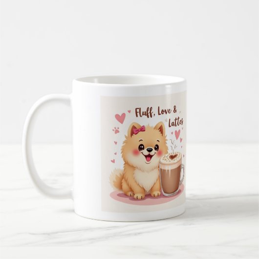 Pluis, Liefde & Lattes Koffiemok (Links)