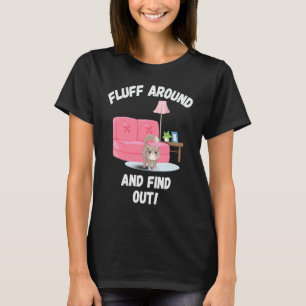 Pluis Rondneuzen En Ontdek Boze Kat Kat Moeder Kat T-shirt