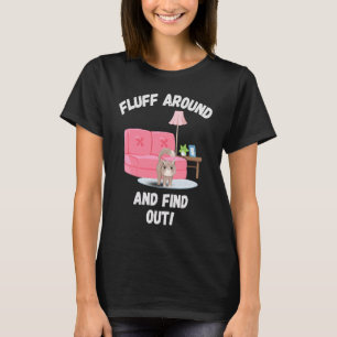 Pluis Rondneuzen En Uitvinden Boze Kat Kat Moeder T-shirt