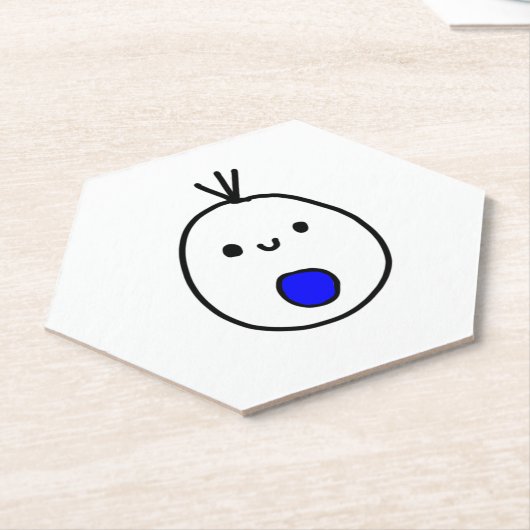 pluizig kartonnen onderzetters (Schuin)