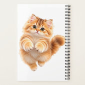 Pluizig katje planner (Achterkant)