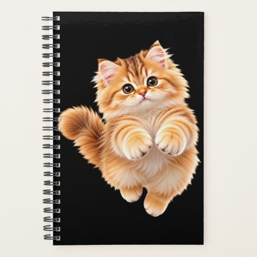 Pluizig katje planner (Voorkant)