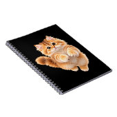 Pluizig kitten notitieboek (Rechterzijde)