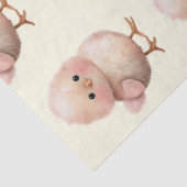 pluizig klein kuiken | Schattige lente- en paasdie Tissuepapier (Detail)