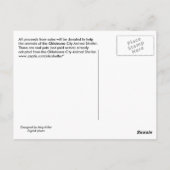 Pluizig Puppy 3855 Briefkaart (Achterkant)