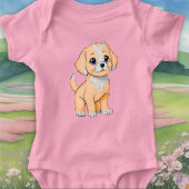 pluizig puppy romper