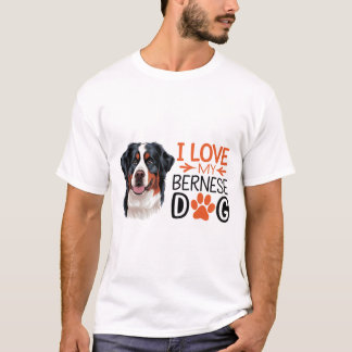 Pluizige Berner Sennenhond T-shirt