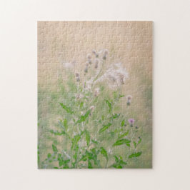 Pluizige bloemen puzzel