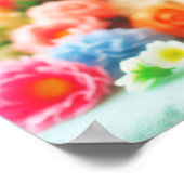 Pluizige hond met grote ogen | Joyful Pet Afbeeldi Poster (Hoek)