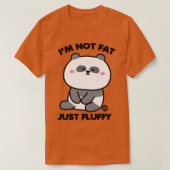 pluizige panda t-shirt (Design voorkant)