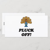 PLUK AF FEESTDAGENKAART (Voorkant / Achterkant)