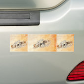 pluk de dag bumpersticker (Op auto)