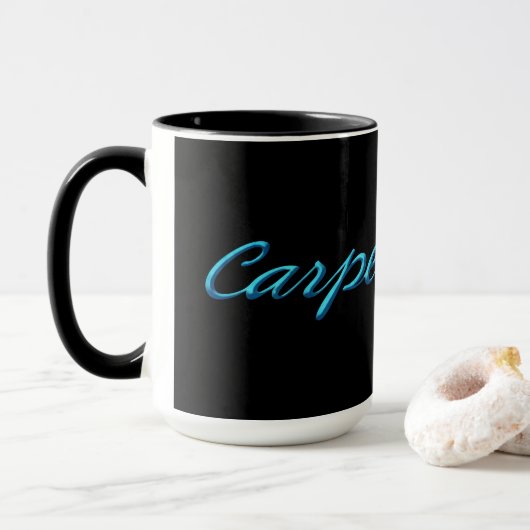 pluk de dag - grijp het moment mok (Met donut)