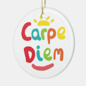 Pluk de Dag Keramisch Ornament (Links)