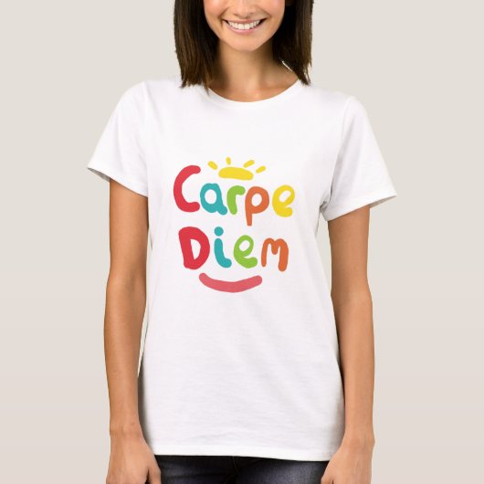 Pluk de Dag T-shirt (Voorkant)