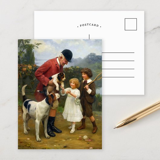 Pluk van het nest | Arthur John Elsley Briefkaart