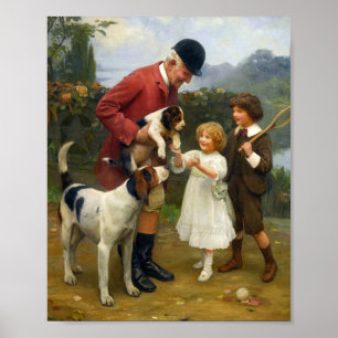 Pluk van het nest   Arthur John Elsley Poster