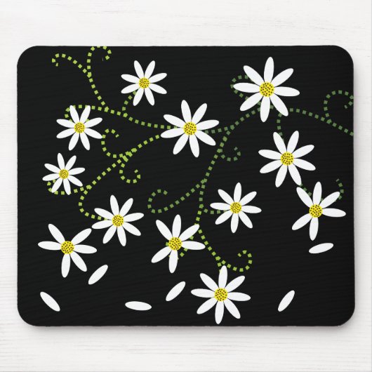 Plukken van de Daisy. Hij houdt van mij Mousepad Muismat (Voorkant)