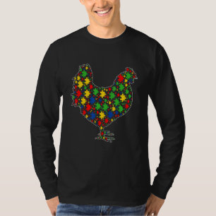 Plukkerende dieren Puzzle Piessm Autisme Awareness T-shirt