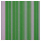 Plum and Dark Green Stripes Pattern Stof (Swatch)