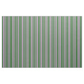 Plum and Dark Green Stripes Pattern Stof (Fat Quarter)