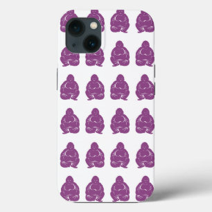 Plum Asian Moods Buddah Boys Case-Mate iPhone Case