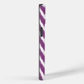 Plum Asian Moods Ikat Chevrons Case-Mate iPhone Case (Achterkant / Rechts)