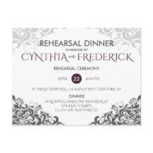 Plum Barok Kroonluchter Huwelijksrepetitie Diner