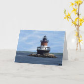 Plum Beach Light Kaart (Gele Bloem)