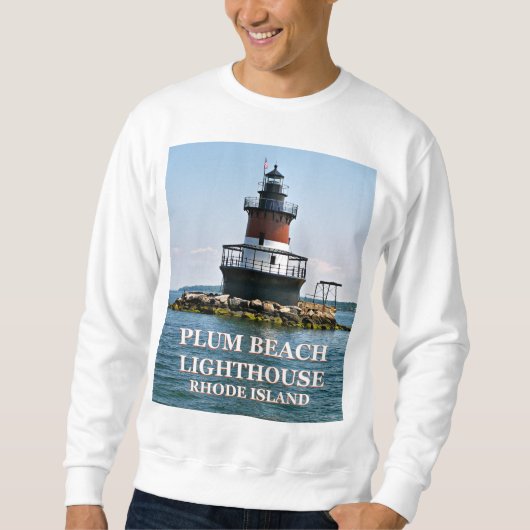 Plum Beach Lighthouse, N. Kingstown, Rhode Island Trui (Voorkant)
