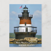Plum Beach Lighthouse, Rhode Island Briefkaart (Voorkant)