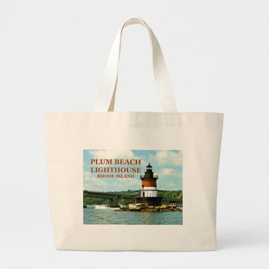Plum Beach Lighthouse, Rhode Island Canvas tas (Voorkant)