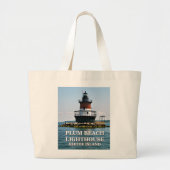 Plum Beach Lighthouse, Rhode Island Canvas tas (Voorkant)